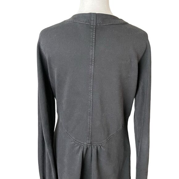 Prairie Underground Small Jacket Full Zip Organic Cotton Sweatshirt Black - Picture 14 of 15